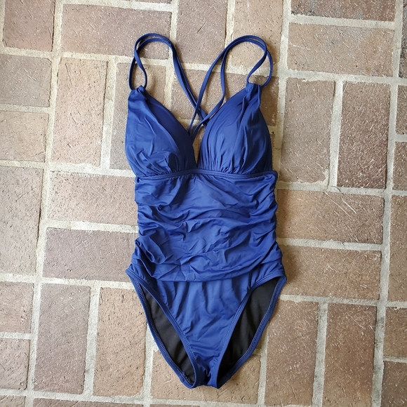 LA BLANCA One-Piece Swimsuit Size 6 EUC! - Picture 1 of 9